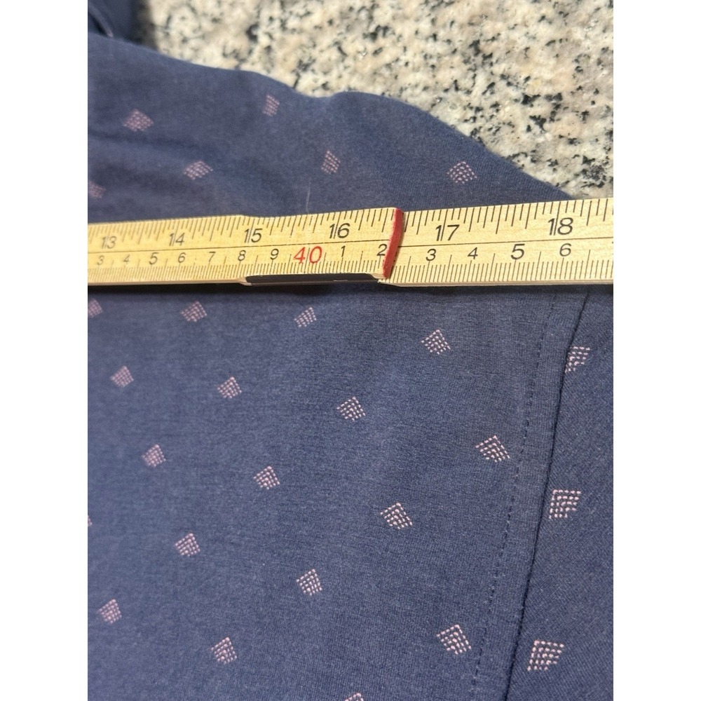 Travis Mathews Sz L Navy Diamond Design - Picture 7 of 11
